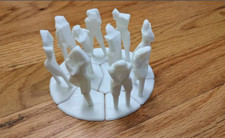 And then There Were None statues, Agatha Christie picture