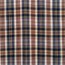 6 7/8+ Yds Vintage 1970's 1980's Lightweight Woven Cotton Plaid Shirting Fabric picture