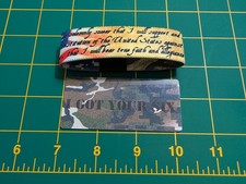 Zox I Got Your Six Card #2366 Medium Bracelet Wristband Strap New Unworn  picture