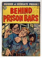 Behind Prison Bars #1 GD 2.0 1952 picture