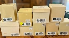Harmony Kingdom Lord Byron’s Harmony Garden Flower Trinket Boxes Lot of 9 picture