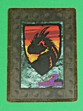 1996 DRAGONHEART VENDING MACHINE FOIL STICKER UNIVERSAL STUDIOS DRAGO CONNERY picture