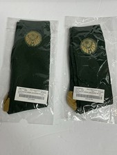 Jagermeister Socks Mens One Size Green Promotional Lot of 2 Stretch BRAND NEW picture