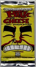 1995 Milk and Cheese Dairy Products gone Bad Trading Cards Sealed Booster Pack picture