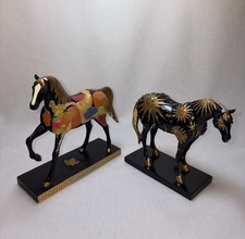 AUTUMN CORNUCOPIA 2014 & SKY OF ENCHANTMENT 2004 Trail Of Painted Ponies picture