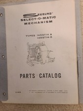 Original 1973 Seeburg Select O Matic Mechanism 3 Parts Catalog Jukebox  picture
