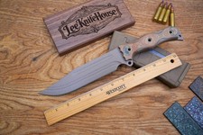 Busse Combat Limited Edition INFI Fixed Blade Tiger Micarta Handle Rare USA picture