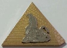 New Shriners Oriental Guide Officer Collar Jewel in Gold Tone picture