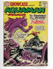 Showcase 30 1961 DC Comics G+ 2.5 Origin Aquaman Aqualad picture