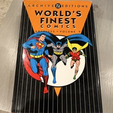 DC Comics World's Finest Comics Archives Vol 2 Hardcover Archive Edition picture