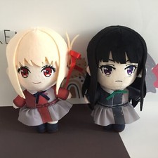 Anime Lycoris Recoil Nishikigi Chisato Inoue Takina Plush Doll Stuffed Toy Gift picture