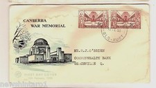 #D32. WCS FIRST DAY COVER - CANBERRA WAR MEMORIAL 1958 picture