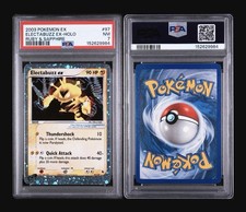 2003 Pokémon EX Ruby & Sapphire Electabuzz ex Holo 97/109 PSA 7 picture