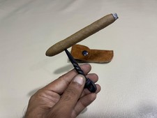 Custom Cigar Holder Cigar Tools Cigar Poker Gift For Him Lot Of 17 Pieces picture