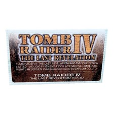 Sony PlayStation 1 PS1 Tomb Raider IV Last Revelation Memory Card Sticker picture
