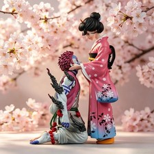 Demon Slayer Akaza Model Koyuki Statuer 27cm Figure Model Collectable Toy Gift picture