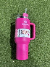 Stanley 40 oz/1.18 L Flowstate Quencher H2.O Tumbler-Valentine’s Day Cosmo Pink picture