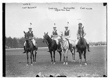 English Polo Team Capt Bellville Cuspigny Buckmaster Capt Miller 1900s picture