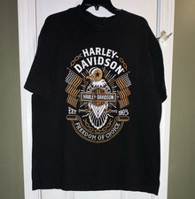 Harley-Davidson Black Graphic T-Shirt XL Timms Harley-Davidson Anderson SC picture