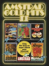 VTG 1987 Amstrad Video Games Original French Print Ad Goonies 42x28cm TLT45 picture