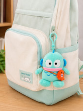Official Sanrio Hangyodon Plush Keychain w/ Octopus  4'' for Backpack Gift US picture