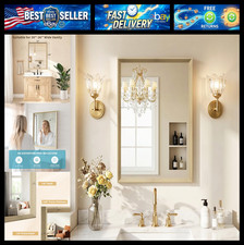 Oak Wood Effect Framed Wall Mirror, 22x30 Rectangle Mirror picture