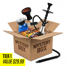 Hookah Mystery Tier 1 - $29.99 Value Hookahs Shisha Burner Accessories BYO picture