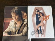 2- Autographed True Blood Photos- Anna Paquin & Stephen Moyer - COD Iconic Image picture