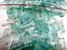 Natural Aquamarine Crystals Lot , Specimen 250 Carats @ Mineral Specimens picture