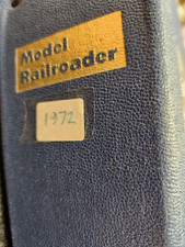 1972 Model Railroader Magazine - Complete Year in A Model Railroader Blue Binder picture