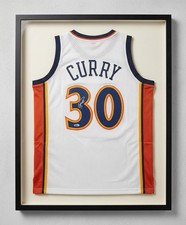 Warriors team Signed Authentic Jersey Stephen Curry JSA Authentic. JERSEY ONLY picture