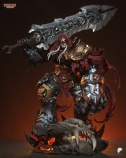 War - Darksiders 1/6 Scale Figure Statue Unpainted Garage Kit Resin picture