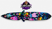 Wartech A/O Pocketknife Drop Point Blade Killer Clowns in Space picture