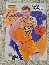 2025 PANINI INSTANT LUKA DONCIC 1ST LA LAKERS BASKETBALL CARD 14,914 PRINT RUN picture