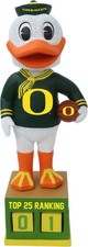 The Oregon Duck Oregon Ducks Basketball Top 25 Ranking Tracker Bobblehead picture