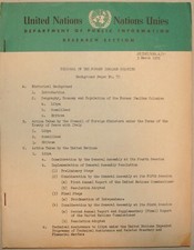 1952 United Nations DISPOSAL OF ITALIAN COLONIES Libya Somaliland Eritrea Italy picture
