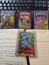 2021 Topps Chrome Garbage Paul Kids Refractor & Short Print  Card Lot Of 4 MINT picture
