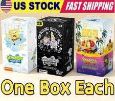 LOT 3 Spongebob 25th Anniversary Kayou Booster Box Trading Card Anime Vol 1+2+3 picture