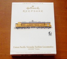 Vintage Lionel Train Union Pacific Veranda Turbine Locomotive Hallmark Keepsake picture