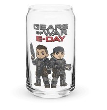 Limited Edition Gears Of War E-Day Glass Can Cup picture