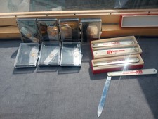 ⛽️ Employee service award knife advertising SHELL Gas/ Oil Co. LOT OF 11 picture