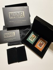 Agoro The Art Of Marvel Comics 2026 Trading Coins Two .999 Silver 1oz Coins. picture