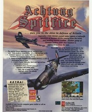 Achtung Spitfire Print Ad/Poster Art PC Big Box picture