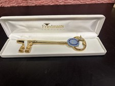 Vintage City of Savannah Georgia Ceremonial Key Friedman’s Jewelers Presentation picture