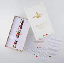 Ancora Masquerade RED CAP Pen Limited Edition OF 88 pens Italy Luxury Brand New picture