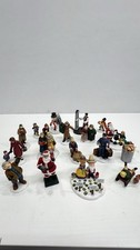 Department 56 “Village People & Accessories Assortment” Lot Of 18 Porcelain Read picture