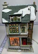 LEMAX CHRISTMAS VILLAGE HOUSE - 2002 NELSON'S PHOTOGRAPHY & FRAMING BY MARGIE picture