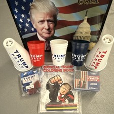 Rare President Donald Trump official ￼merchandise lot ￼ picture