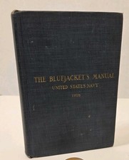 1918 The BLUEJACKET'S Manual 6th Edition United States Navy WW1- Very Good Cond. picture