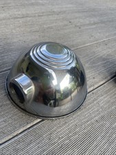 Vintage Chrome Adjustable Work Lamp Shade Threaded Socket Industrial Light picture
